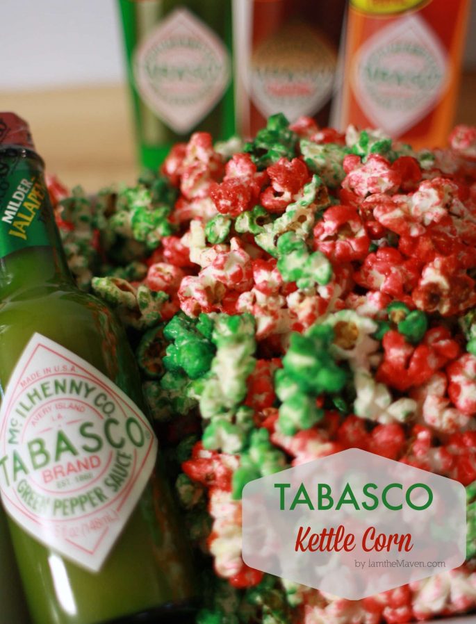 Try this yummy Tabasco Kettle Corn